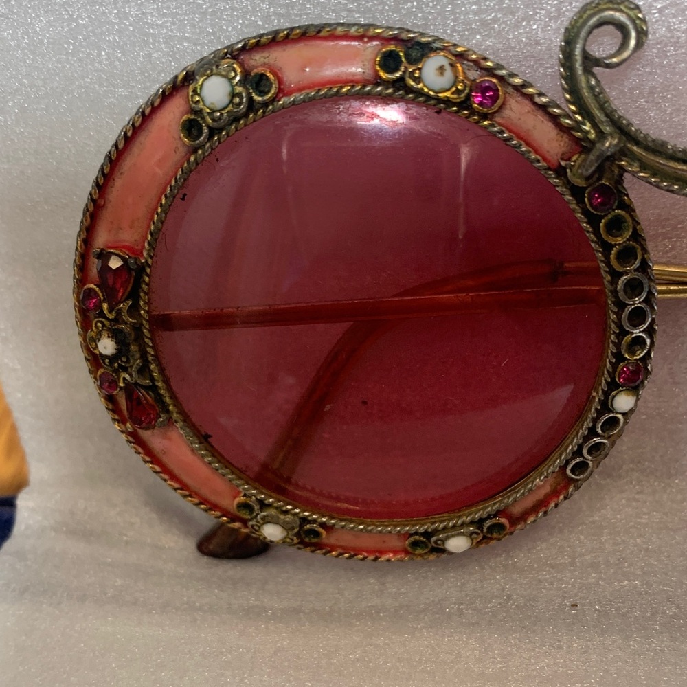 Christian Dior “Gypsy Rose” sunglasses with enameled & jeweled frames, 1960s - Picture 2 of 6